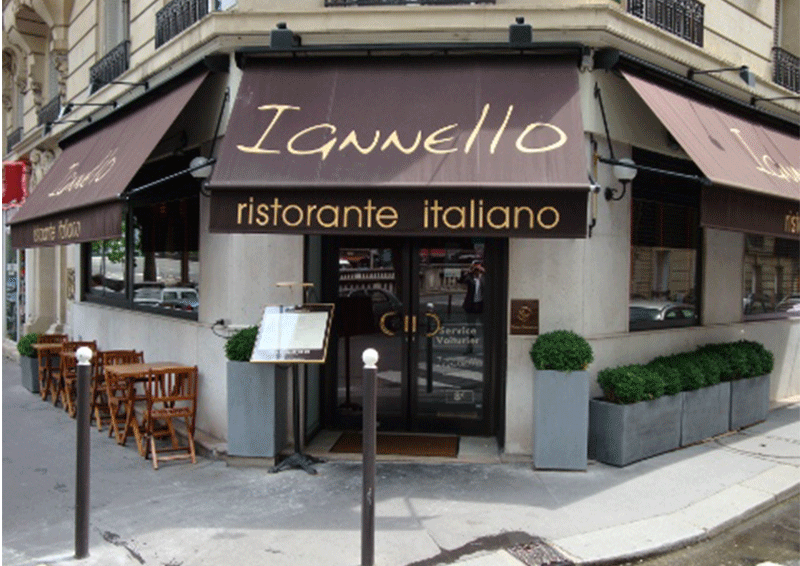Entrée du restaurant Iannello