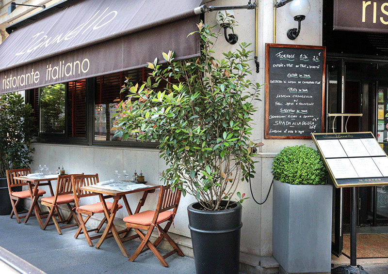 Terrasse du restaurant Iannello