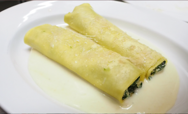 [Vidéo] Cannelloni ricotta e spinaci