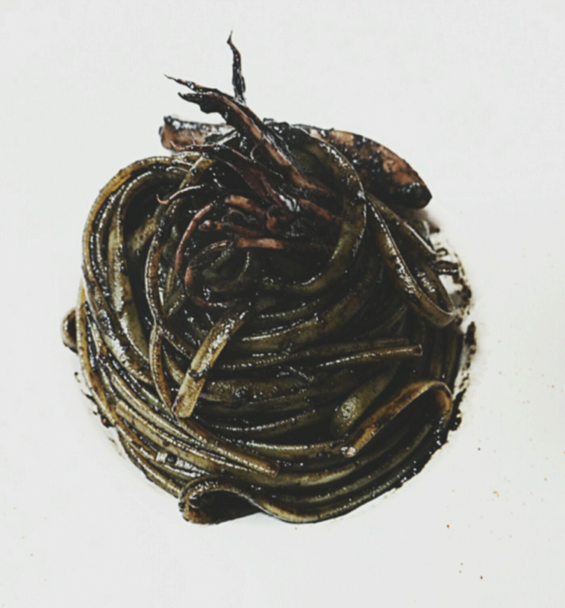 Linguine al nero di seppia